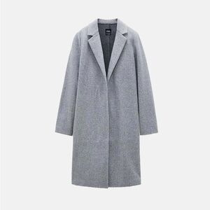 Zara Grey Winter Coat